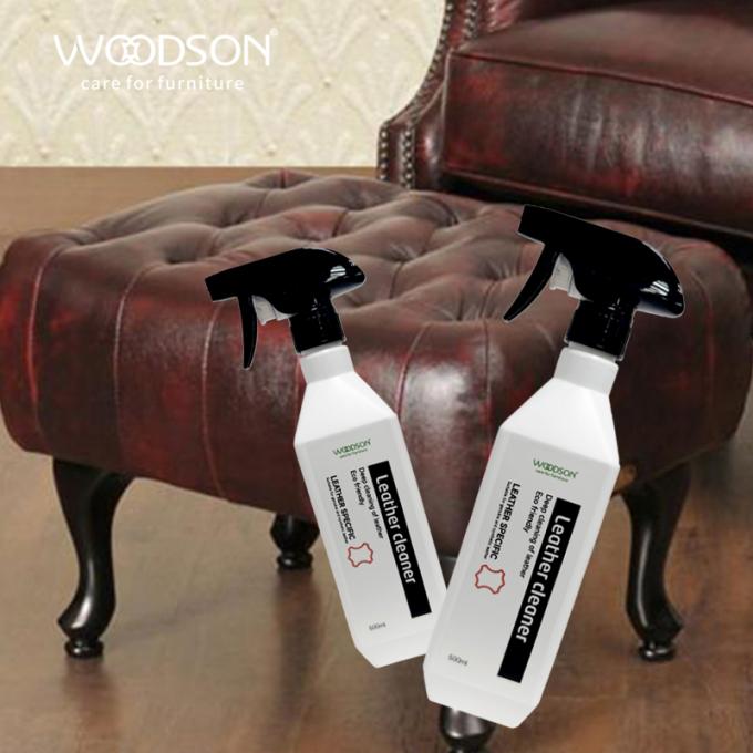 Limpieza para el hogar 500ml Limpieza de cuero Sofá Limpieza de cuero Sofá Limpieza de cuero Spray Limpieza de asiento de cuero PU 3