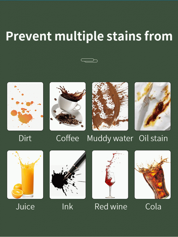 Compras al por mayor de PSAF libre repelente de agua impermeable para tejidos Cuero Protector de muebles Cuidado de muebles Spray impermeable 4