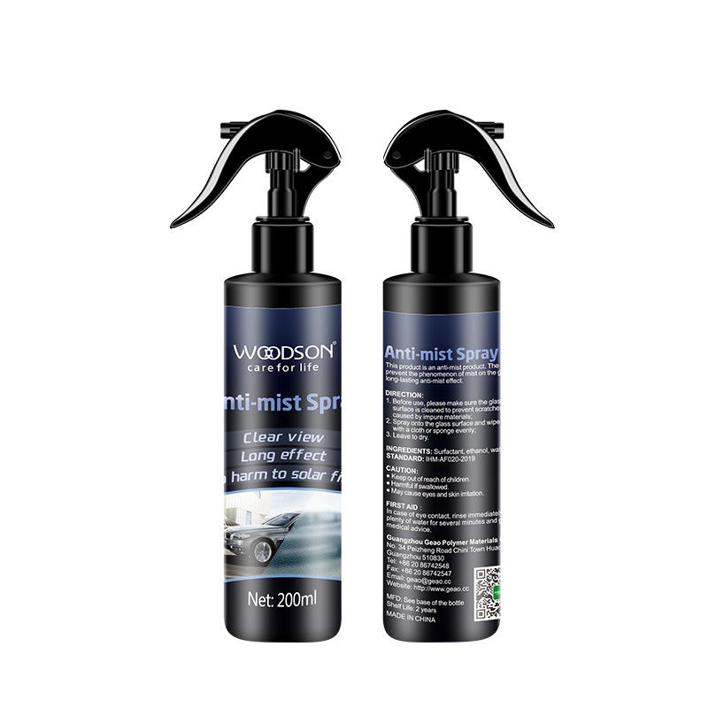 300ML Car Wax Spray Polish Anti Mist Spray For Windows